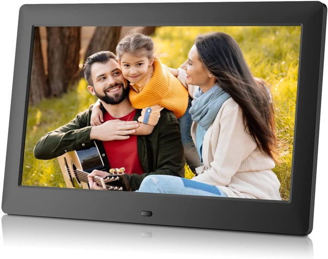 7 Inch Digital Picture Frame with 1024*600 IPS LCD Screen USB Input Port Video Display Smart Cloud Photo Frame