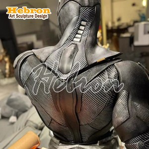 Estatua de <span class=keywords><strong>Batman</strong></span> de Tamaño Real en Resina, Personajes de Películas, Escultura de Superhéroe, Escultura de Resina - Product Image 3
