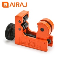 AIRAJ Lot de 2 coupe-tuyaux manuels rotatifs en acier au carbone pour cuivre et aluminium