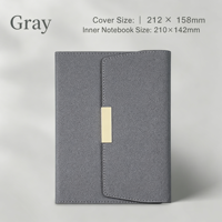 Ensemble de papeterie de bureau de luxe avec logo personnalisé pour cadeau d'entreprise, ensemble de cadeaux magnétiques, ensemble de cadeaux en cuir PU, ensemble de cadeaux avec carnet