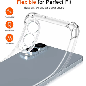 เคสโทรศัพท์ซิลิโคนกันกระแทกแบบใสสำหรับ Samsung <span class=keywords><strong>Galaxy</strong></span> <span class=keywords><strong>A54</strong></span> <span class=keywords><strong>5G</strong></span> ฝาครอบโทรศัพท์มือถือ TPU นิ่มแบบ A05s A14 A25 A24 A34 - Product Image 6
