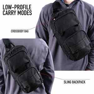 Mochila Táctica de Viaje para Exteriores, de Poliéster, con Cierre de Cremallera, Resistente, Ligera, para Senderismo, EDC, Unisex - Product Image 3