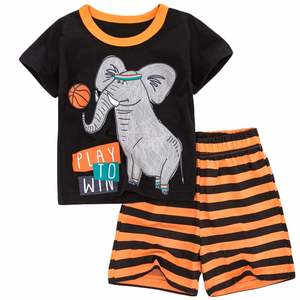 Ensemble T-shirt et short pour garçons de 8 ans, motif camion monstre et dinosaure, vêtements pour enfants de 7 à 10 ans, 14 ans - Product Image 5