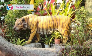 Modèle <span class=keywords><strong>de</strong></span> jeu d'animal à chevaucher flexible Action Tiger à vendre, animaux animatroniques à chevaucher, jeux vidéo pour enfants - Product Image 5