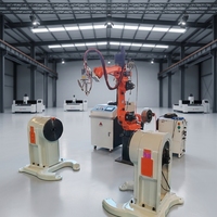 Máquina de Soldadura Láser Robótica Automática de 6 Ejes, Programación Fuera de Línea, Soldador Láser Robótico para Acero Inoxidable, Cobre, Titanio y Otros Metales