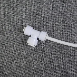 Conector en T para Filtro de Agua, 2 Entradas y 3 Salidas, Conexión Rápida, Adaptador para Tubería de PE para Purificador de Agua - Product Image 3