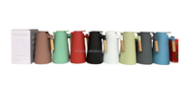 Thermos 1L avec doublure en verre et coque en plastique |   Bouteille d'eau thermique de 1000 ml |   Maintient au chaud et au froid 24h |   Vente en gros pour le marché brésilien