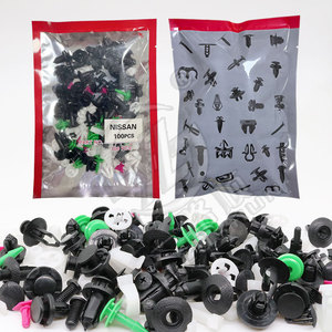 Nissan Auto <b>Clips</b> 100Pcs Assorted Fasteners For <b>Bumper</b> Fender Interior Repair - Product Image 3