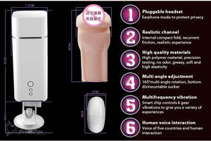 מכונת סקס אקדח נמוך תדר זכר אוננות מכשיר נשים התחת סט % - Product Image 6