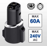 Connecteur de câble de charge AUXUS EV Type 2 Adaptateur de chargeur EV pour EVSE