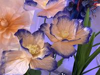 Qq98 fleur en papier Corolla de haute qualité, fleur géante de mariage, fleur en papier faite à la main, décoration de scène de mariage