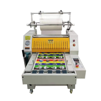 Machine à plastifier semi-automatique hydraulique HTD-520 pour feuilles et rouleaux, format A2, plastifieuse à chaud