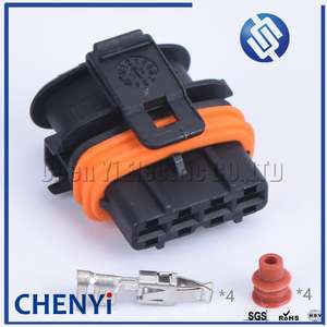 4 פינים זכר או נקבה אוטומטית מחבר רכב אטום עבור חיישן המפה ורה 368162-1 - Product Image 5