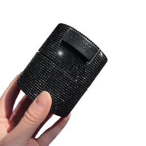 Custom Logo Rhinestone Eyelash Glue Storage Container Activated Carbon Lash Extension <b>Tool</b> - Product Image 1