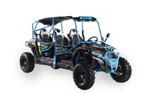 Quad à 4 places de style côte à côte, buggy des dunes 400cc, prix de gros