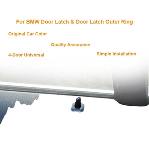 ABS + PC goupille de loquet de porte de voiture vis bouton couvercle garniture F10 F02 F07 E70 E84 E90 F35 F18 F07 E70 E89 X5 X3 X1 330i zingué - Product Image 6