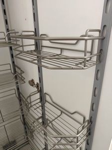 Modern Design Eco-friendly Chrome Plated Tall <strong>Pantry</strong> <strong>Cabinet</strong> Heavy Duty Slide <strong>Large</strong> Capacity Pull-Out Basket for Kitchen Storage - Product Image 4