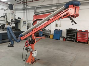 Bras de soudage SPE-805 avec commande électrique, adapté au soudage de structures en acier avec certification CE - Product Image 2