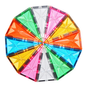 Magnescape 108 pezzi prezzo competitivo a forma di stella Design piastrelle magnetiche per bambini magnetiche mattonelle da costruzione giocattoli Set - Product Image 3