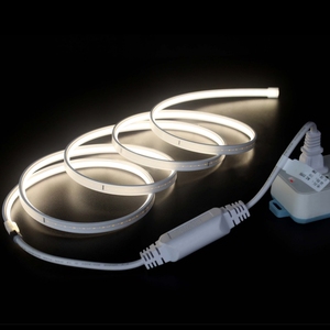 Bande lumineuse LED COB 220V 240 LED/m <span class=keywords><strong>IP65</strong></span> <span class=keywords><strong>Étanche</strong></span> 3000K 4000K 6000K Jardin Certifiée RoHS Flexible - Product Image 1