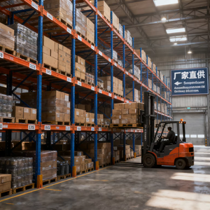 Grosir rak penyimpanan baja tugas berat sistem Racking palet untuk gudang logistik - Product Image 5