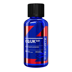 OEM CQUARTZ UK 3.0 เคลือบเซรามิกสำหรับรถยนต์ เทคโนโลยีควอตซ์นาโนเทคโนโลยี ช่วยซ่อมแซมตัวเองและป้องกันรังสียูวี ผลิตภัณฑ์ดูแลรักษารถยนต์ - Product Image 1