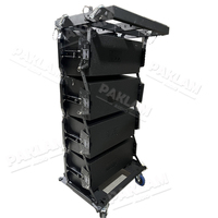 Système de sonorisation professionnel PAKLAM AUDIO pour concerts en plein air, enceintes Line Array 2 voies 12 pouces, caisson de basses, boîtier vide
