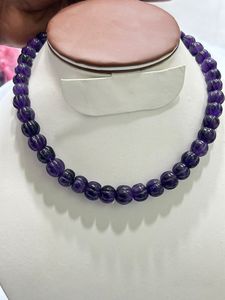 ¡Suministro al por mayor de cuentas de piedra de calabaza de amatista para la fabricación de joyas de excelente valor! - Product Image 2