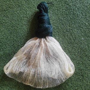 Традиционная Многожильная однолинейная литая свинцовая/железная подвесная сумка ручной работы в стиле рыболовной сети - Product Image 2