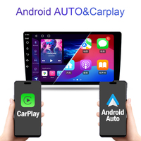 9/10 pouces universel 2 Din 4 Core 64G Double Din autoradio stéréo Android Carplay unité principale avec GPS intégré voiture pour lecteur Dvd