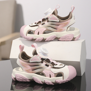 Sandalias Cema Estilo Nuevo para Niños 2025, Deportivas, Ligeras, Transpirables, con Cierre Rápido, para Niñas y Niños, Marca OEM - Product Image 4