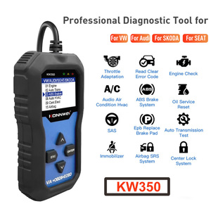 Escáner Automotriz KONNWEI KW350 al por Mayor de Fábrica, Herramienta de Diagnóstico para ABS, SRS, Transmisión y Motor, Compatible con Seat, VW, Audi, Skoda - Product Image 4