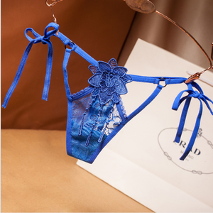 Intimo Femminile <span class=keywords><strong>Sexy</strong></span> con Fiori e Nappine, <span class=keywords><strong>Perizoma</strong></span> da <span class=keywords><strong>Donna</strong></span> - Product Image 5