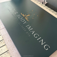 Enseigne lumineuse LED personnalisée 3D avec lettres logo pour publicité et signalisation directionnelle pour spa commercial