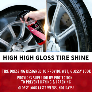 Wholesale 500ml Auto Wheel Rim <b>Tyre</b> Coating Car Care Product with Car Wheel <b>Shine</b> Polishing Polish Wax Spray - Product Image 6