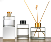 Bouteille diffuseur de parfum en verre vide de 100 ml en forme de cylindre pour la décoration intérieure – Vente en gros Shanghai