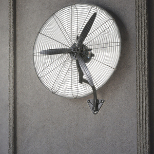 Ventilador Industrial de 26 Pulgadas con Enfriamiento por Aire, Motor Tri-Aluminio, Montaje en Pared para Uso en Exteriores, Material Metálico, Resistente - Product Image 2