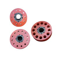 Accouplement élastique à broches en fonte pour amortissement des vibrations, pour connexion de transmission moteur et réducteur