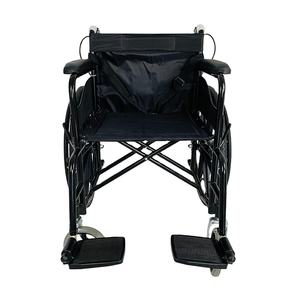Fauteuil roulant en acier de haute qualité, cadre imprimé, fauteuil de soins à domicile, siège de roue, fauteuil roulant manuel en acier inoxydable - Product Image 2