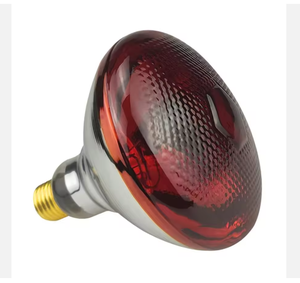 Lámpara Infrarroja para Aves de Corral Bongbada IR BAR38 <span class=keywords><strong>Millenium</strong></span> Glass, Luz Blanca Cálida IP44 para Calefacción de Pollitos - Product Image 2