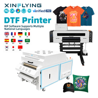 Printer DTF XinFlying 24 Inch Roll to Roll 60cm dengan Head I3200, Sirkulasi Tinta Putih Otomatis Penuh, Dilengkapi Layanan Sampel Gratis