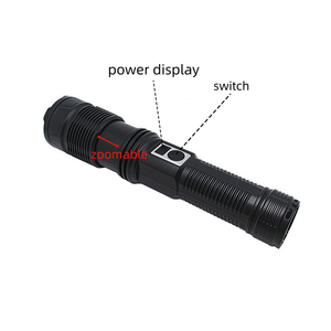Rechargeable White Laser Tactical Long Range High Lumen <strong>Flashlight</strong> Zoomable High Lumens <strong>LED</strong> rescue <strong>Torch</strong> with <strong>Power</strong> Display - Product Image 5