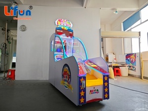 LIFUN <span class=keywords><strong>Mini</strong></span> machine de jeu d'arcade à sacs de sable, à monnayeur, lance-balles, avec distribution de tickets, pour parcs d'attractions et centres de divertissement familial - Product Image 5