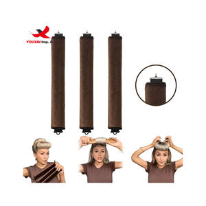 Rouleaux à cheveux à prix réduit pour approvisionnement mixte, rouleaux à cheveux en ruban, rouleaux à cheveux doux pour dormir, barres à boucles, formateurs de vagues, outil de coiffure DIY - Product Image 5