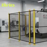 Système de barrière de sécurité pour machines industrielles Brio Heavy Duty, clôture de protection pour l'automatisation des robots industriels, fabrication OEM personnalisée