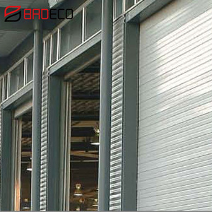 Portes de <span class=keywords><strong>garage</strong></span> enroulables résidentielles ignifuges certifiées bon marché, portes enroulables rapides en aluminium, volets roulants - Product Image 6