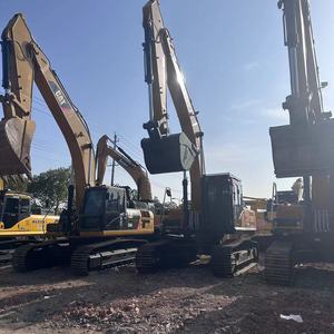 รถขุด Sany SY335H ขนาด 35 ตัน เครื่องยนต์ดีเซล ระบบไฮดรอลิก ควบคุมด้วย PLC พร้อมเกียร์และปั๊มแบริ่ง  แบบตีนตะขาบสีเหลือง สำหรับงานก่อสร้าง - Product Image 3