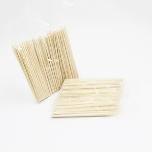 Disposable 50cm 40cm Bamboo BBQ Skewer Stick Tools Type