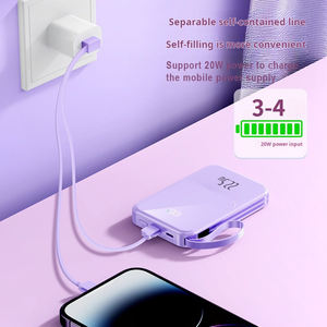 Batterie externe magnétique sans fil <span class=keywords><strong>portable</strong></span> 10000 mAh à chargement rapide, affichage LED, câble inclus pour iPhone – Meilleure vente - Product Image 3