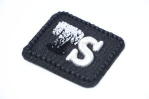 Nhanh chóng khô chống mài mòn dệt nhãn OEM công nghiệp sức mạnh quần áo nhãn vải vá tag - Product Image 2